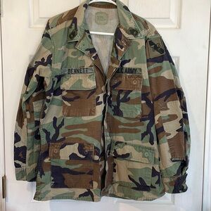 Army fatigue shirt men’s size medium regular